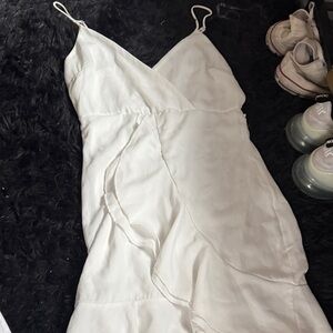 Lucy in the Sky Ivory Dress with Spaghetti Straps